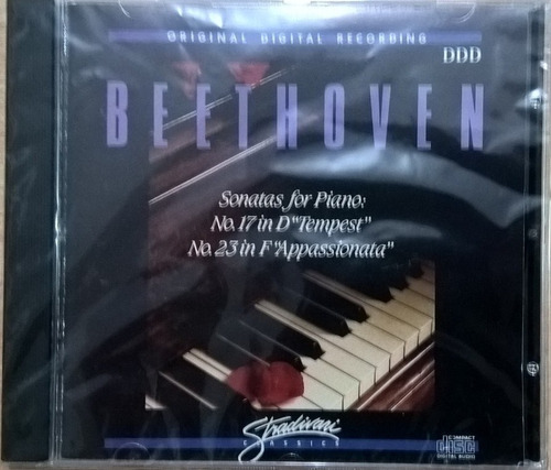 Beethoven Cd: Sonatas For Piano ( England ) 