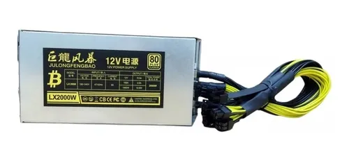 comprar Fuente Poder Certificada Lx2000w 80plus Platinum 180v-240v