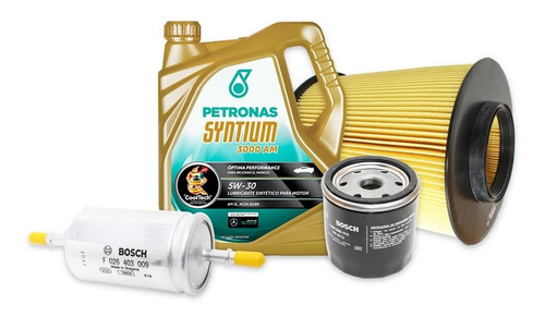 Kit Filtros + Aceite Syntium Ford Focus Ii 1.6 16v 10 -