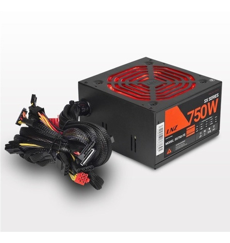 Fuente Pc Sentey Lnz Zx750-ls 750w Fan 120mm Led Sx750