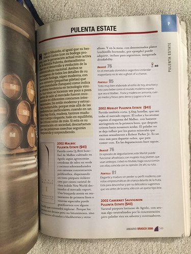 Anuario Brascó 2006 De Los Vinos Argentinos. Brascó Portelli (Usado)