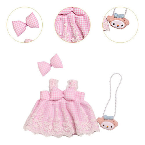 Nuevo Conjunto De Vestido De Muñeca Con Accesorio For El