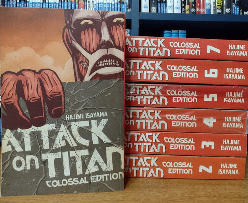 Attack On Titan Colossal Edition Completo Pack (inglés)