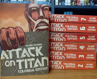 Attack On Titan Colossal Edition Completo Pack (inglés)