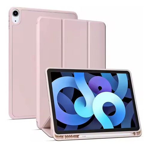 Capa Case Para iPad 11ª Geração A16 2025 A3354 A3355 A3356 Cor Rosa
