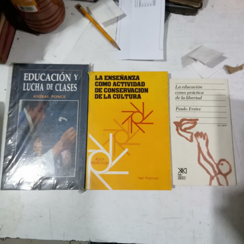 Pedagogía Social Lote De 3 Títulos En Muy Buen Estado.