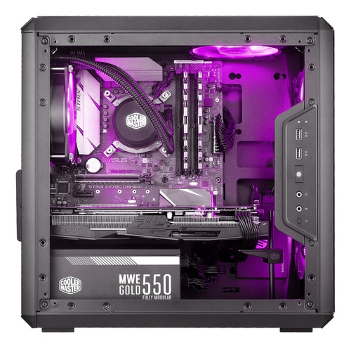 Cooler Master Box Q300l, Micro-atx, E/s Ajustables