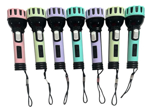 Linterna De Mano Genérica Led Multicolor Portátil 16 Pzs