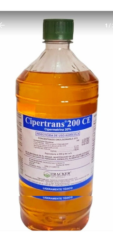 Cipertrans 200 Ce Cipermetrina De 1 Litro