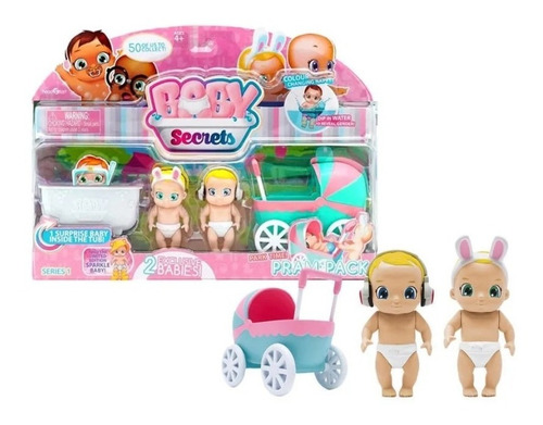 Imagen 6 de 10 de Set Baby Secrets Incluye 3 Baby Secrets Y Un Accesorio