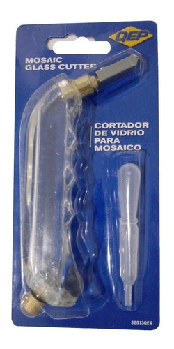 Imagen 2 de 10 de Cortavidrio Anatomico Cortes Curvos + Pinza Pico De Pato