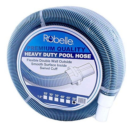 Robelle Premium 770h Piscina Manguera De Vacío 50 X 112