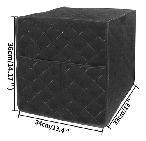 Funda Para Cafetera Lavable Con Bolsillo De Almacenamiento,