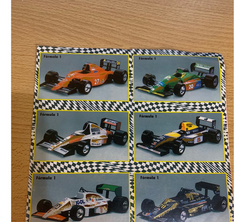 Calcos Retro Formula 1 Tyrrell Williams Lotus Renault Lote