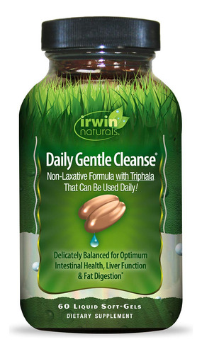 Irwin Naturals Daily Gentle Cleanse, Fórmula No Laxante W