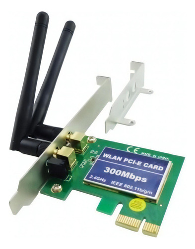 Placa Pci Express Wireless 300 Mbps Low Profile Feasso