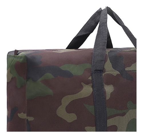 Bolsa De Lona Plegable Con Asa Equipaje Resistente Para 105l