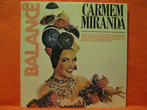 Carmem Miranda Balancê - Lp Disco De Vinil