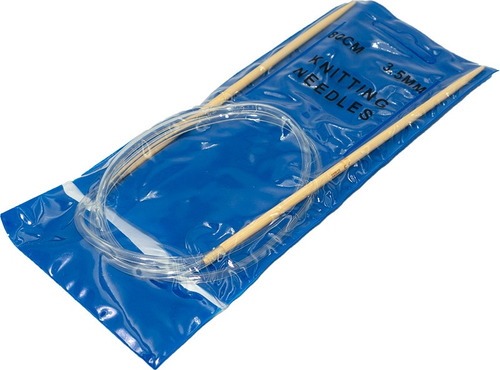 Palillo Circular De Bambú 3.5mm Circular Knitting Needles