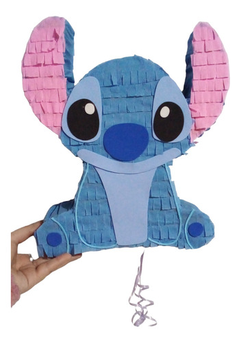 Piñata Artesanal Personalizada Stitch 30cm