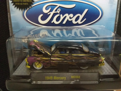 M2 Machines 1949 Mercury Mex02 Chase Llantas De Goma Mm1 (Usado)