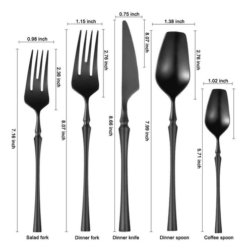 Set De Cubiertos 20 Piezas Lemeya