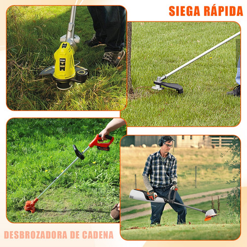 2pcs Universal Cabezal Cadena Para Desbrozadora Desbrozadora