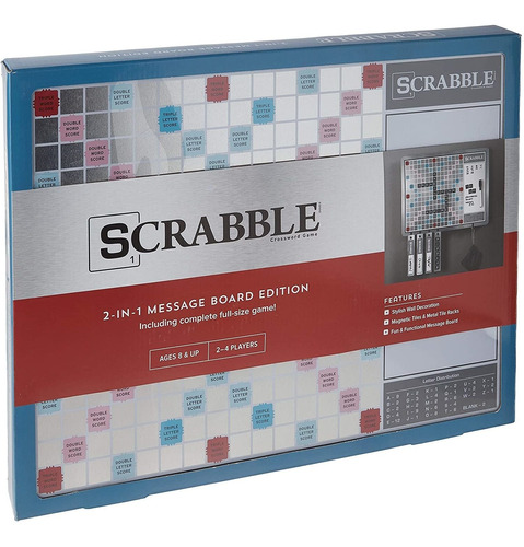 Scrabble Edición De Tablero De Mensajes  En 