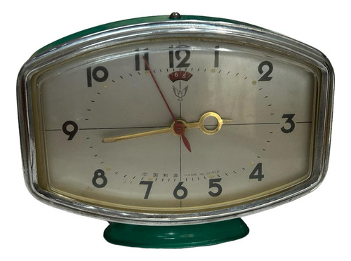 Reloj Despertador Vintage Antiguo Impecable