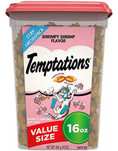 Temptations Tradicional Premios Gato Flavor Shrimp 16 Oz