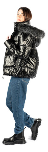 Campera Xl Extra Large Barcelona Negro
