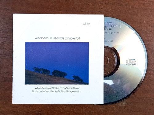 Cd Windham Hill Records Sampler '81 (1986) Usa Electron R5