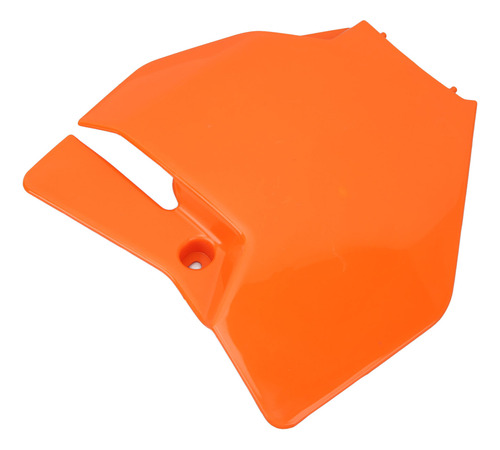 Placa De Matrícula Delantera De Moto Naranja De Plástico Abs