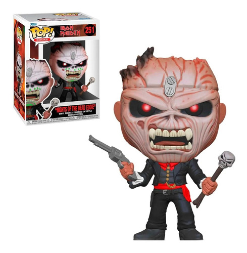 Nights Of The Dead Eddie Iron Maiden Funko Pop # 251