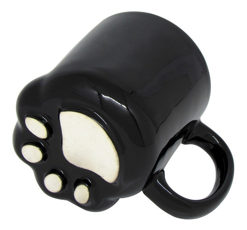Imagem 4 de 7 de Caneca 3d Pata De Gato Miau 300ml - Gatinha - Ideiaz