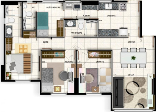 Imagem 10 de 10 de Apartamentos - Ref: V1997
