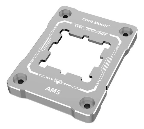 Adaptador Socket Processador Amd Am5 Contact Frame Prata