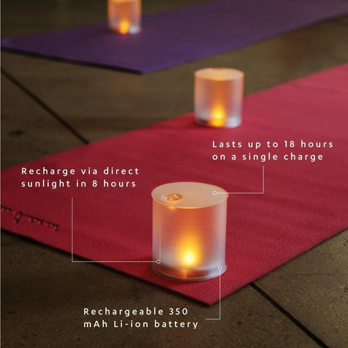 Vela Luci: Luz Inflable Solar
