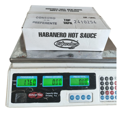 900 Sobres De Salsa Habanera Verde El Yucateco
