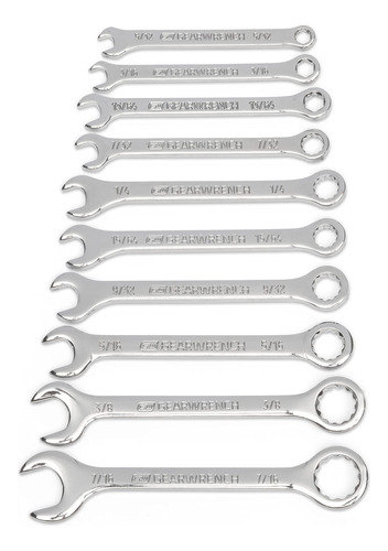 Gearwrench Juego Llave Combinada Sae Midget Pieza