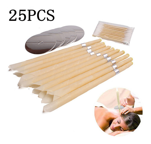 25 Unids/set Vela De Relajación Para Terapia De Limpieza