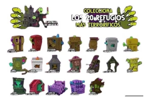 Figuras Paleta Drácula Colección 2021 Refugios Tenebrosos