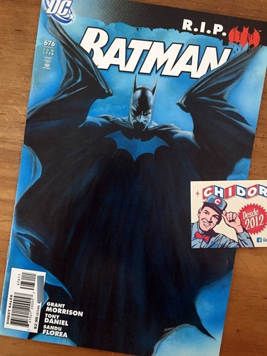 Comic - Batman #676 Alex Ross Batman Rip