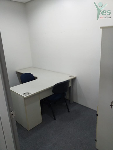 Imagem 3 de 19 de Ref.: 8016 - Sala Comercial, 100 M², 3 Wcs , Centro Santo André - 8016