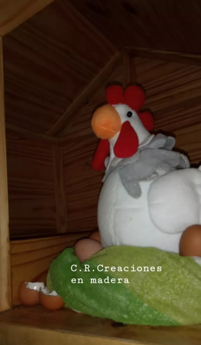 Gallinero Con Nido Para Ponedoras