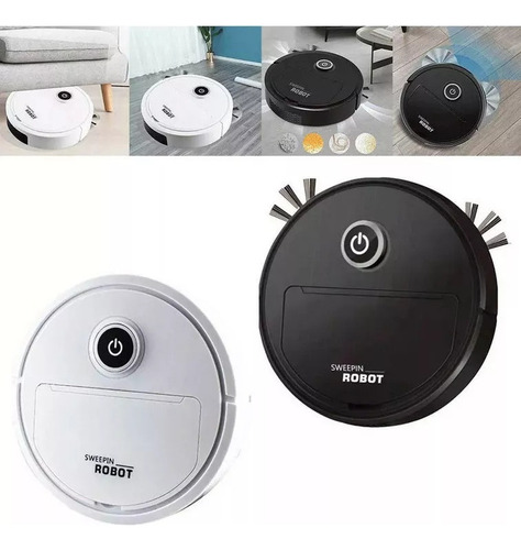 Aspirador Automático De Limpieza Doméstica 3 En 1 Q Pro