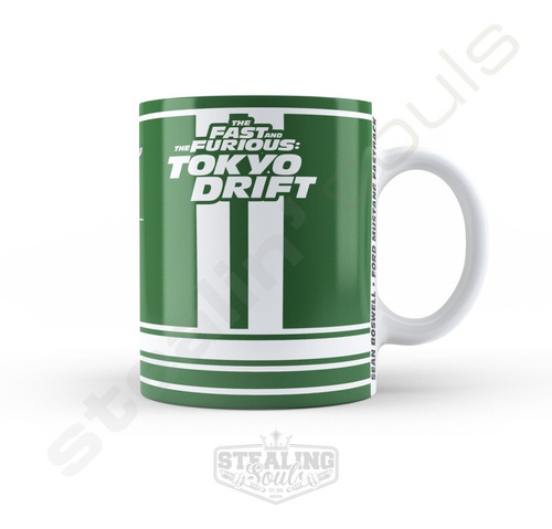 Taza Fast & Furious / Rapido Y Furioso - Sean Boswell - Ford Mustang Fastback - Cine / Pelicula / Coleccion