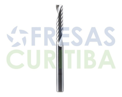 10 Fresas Topo 1 Corte 3.175mm X 25mm Pvc Expandido. Cnc