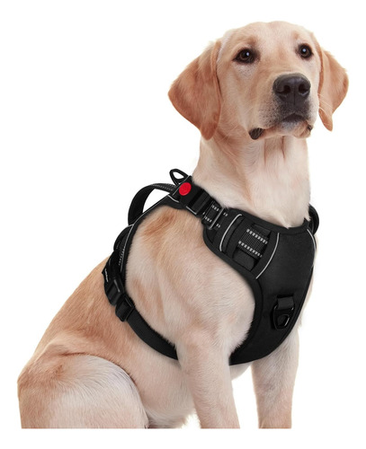 Arnes Para Perro Pechera Anti Tirones Reflectante Con Correa