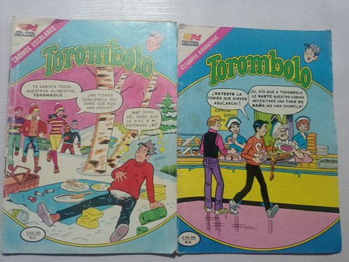 Torombolo Editorial Novaro Año 1985 Lote De 2